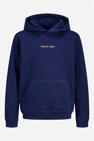 Jack & Jones JORNORREBRO EMB SWEAT HOOD NOOS - Ocean Cavern